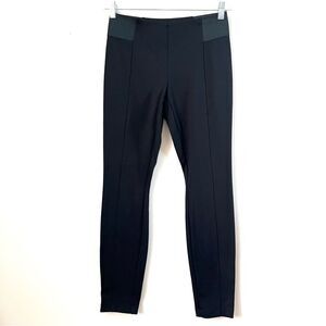 Bar lll Black Comfort Band High-Waisted Dress Pant Leggings SZ M